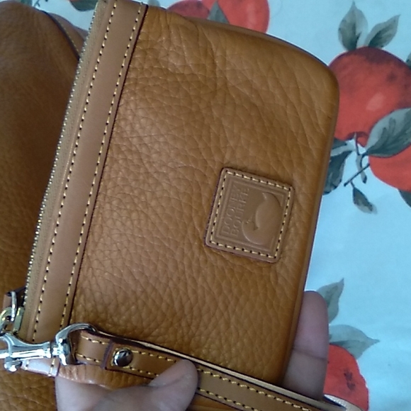 Dooney & Bourke Leather Handbag & Wristlet - Picture 13 of 14